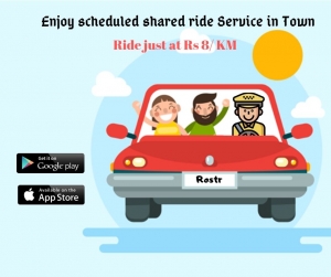 Car Sharing App | Shared Ride in Bangalore | Rostr
